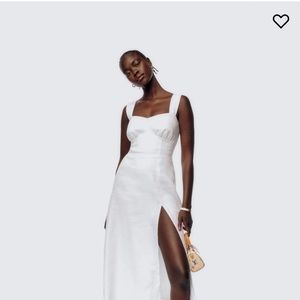 Reformation Seaside Linen Dress - Size 4